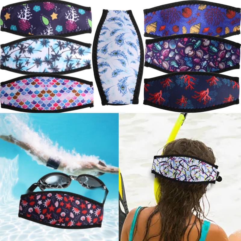 Freediving Mask Set - Tauchen Strap Abdeckung Maske Straps Schnorchel