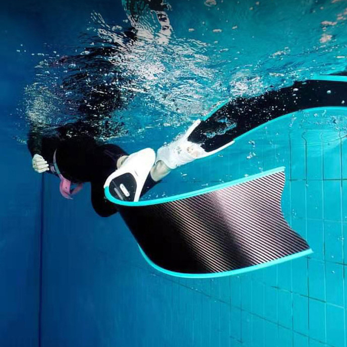 Fin Diving Blade - Pulse Modular Freediving Fin Carbon Fiber