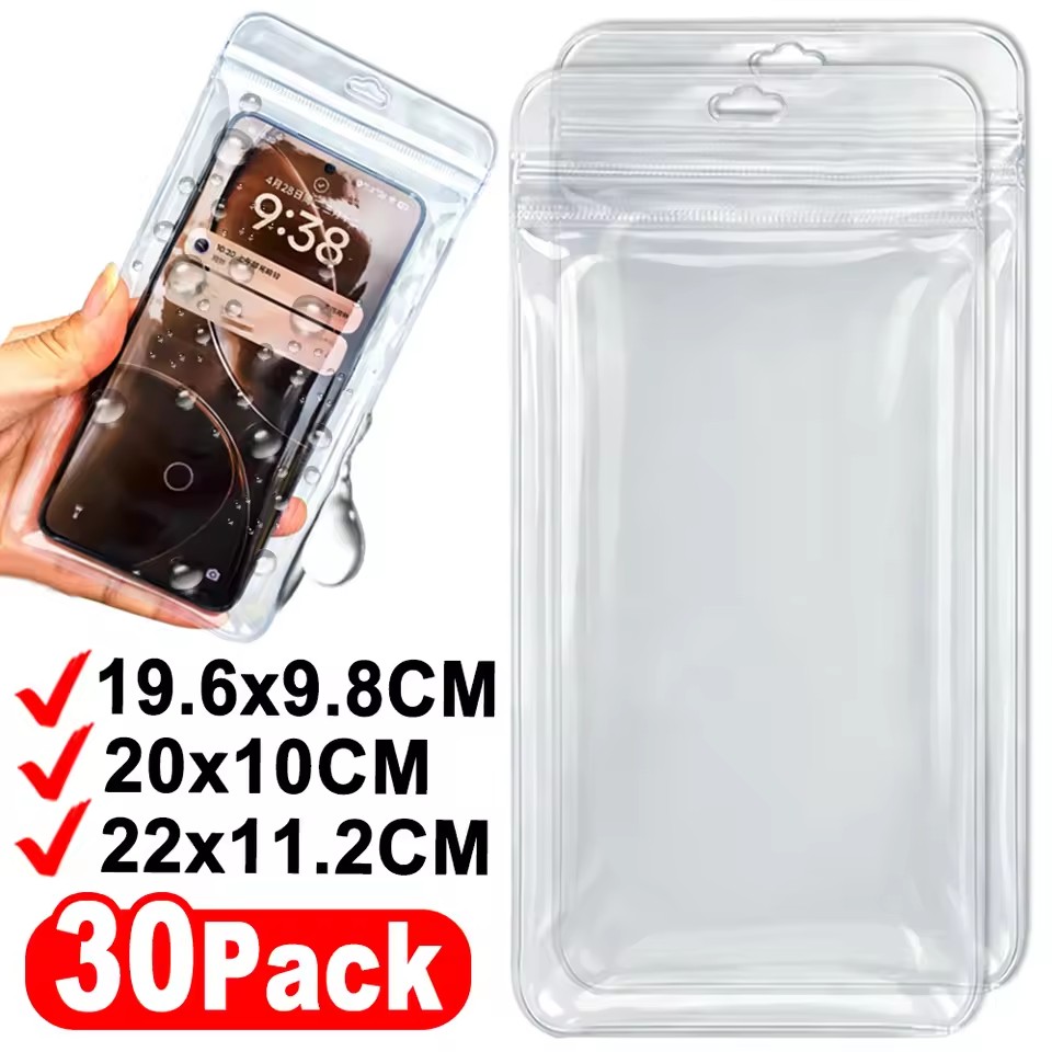 Aquatic Diving - 2–20 Stück transparente Handyhülle, staubdicht, wasserdicht,