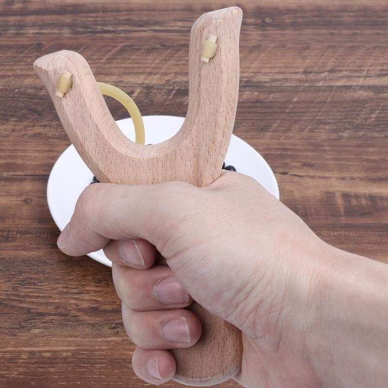 Naturholzschleuder mit Gummiba – Speargun Rubber Band Bewertung und Preis