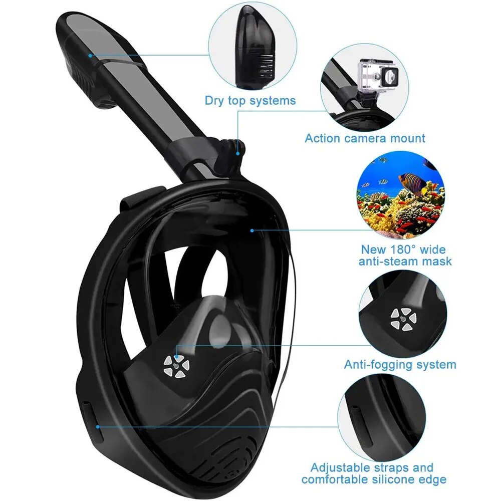Unterwasser Schnorcheln Vollge – Freediving Mask Set Bewertung und Preis