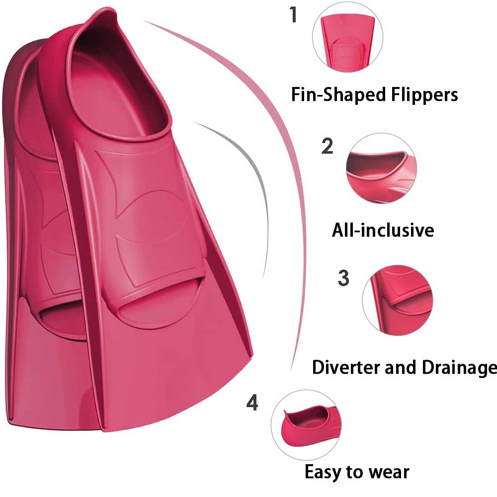 Schwimmflossen aus Silikon für – Fin Diving Blade Bewertung und Preis